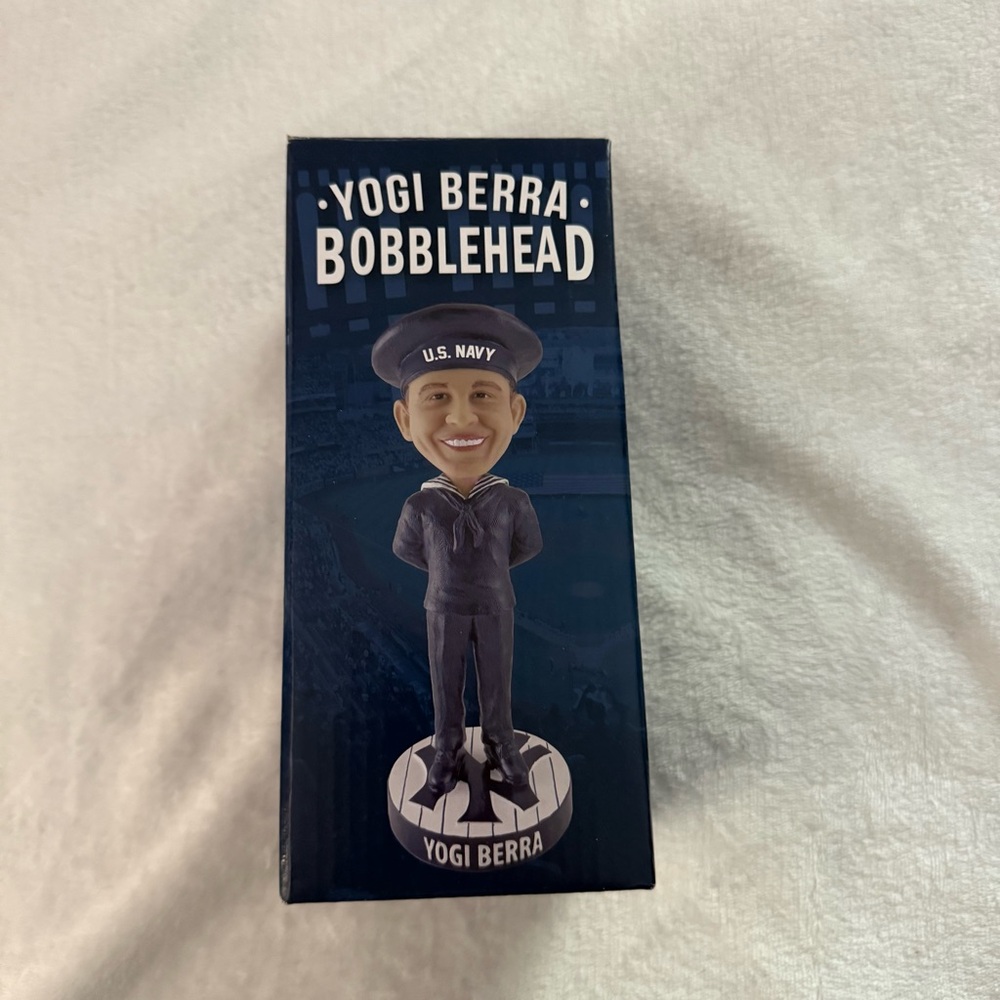 Yankee Yogi Berra Bobblehead, US Navy Night